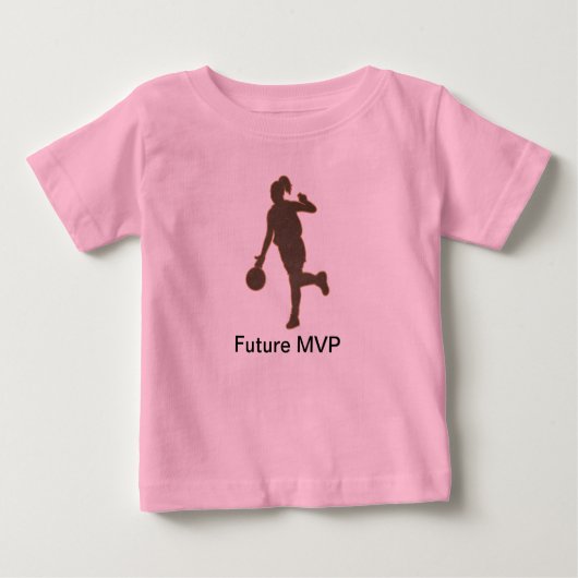 Basketball Girl Future MVP Romper (Voorkant)