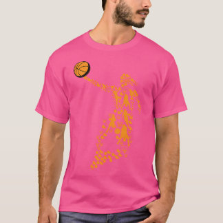 Basketball Girl Sign Basketballer Girls die van T  T-shirt