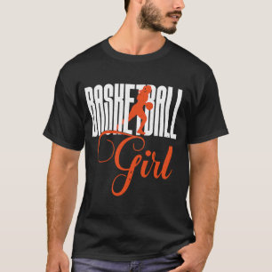 Basketball Girl Sign Basketballer Girls die van T T-shirt