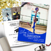 Basketball Graduation Faire-part Invitation