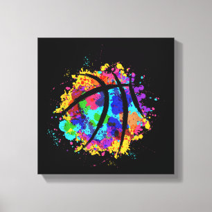 Basketball Grafisch Design Cool Basketball Canvas Afdruk