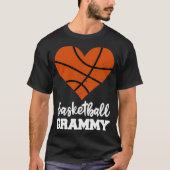 Basketball Grammy Funny Basketball Player Grammy T-shirt (Voorkant)