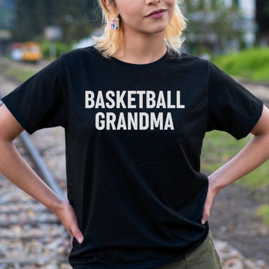 Basketball Grandma T-shirt
