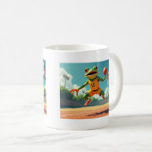 Basketball Grenouille mug deux côtés (Devant droit)