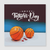 Basketball Happy Vaderdag met Balls (Voorkant)