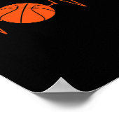 Basketball Heartbeat All Poster (Hoek)