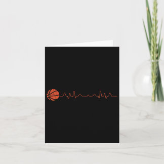 Basketball Heartbeat Player Gift Kaart