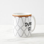 Basketball Hoop Net_black overzicht_Dunk het! Koffiemok (Voorkant rechts)