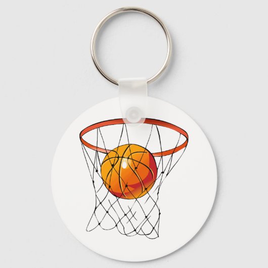 Basketball Hoop Sleutelhanger (Voorkant)