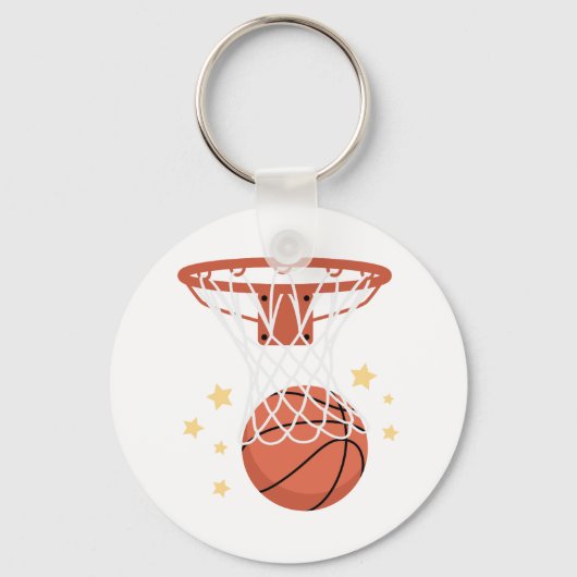Basketball Hoop Sleutelhanger (Voorkant)