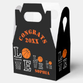 Basketball Hoops, Basketball Player Gift Bedankdoosjes (Geopend)