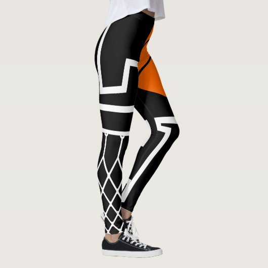 Basketball Hoops, Basketball Player Gift Leggings (Rechts)