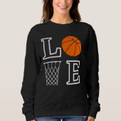 Basketball Hoops, Basketball Player Gift Trui (Voorkant)