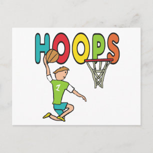 Basketball Hoops Briefkaart