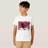 Basketball Hoops Kinder T-shirt (Voorkant volledig)