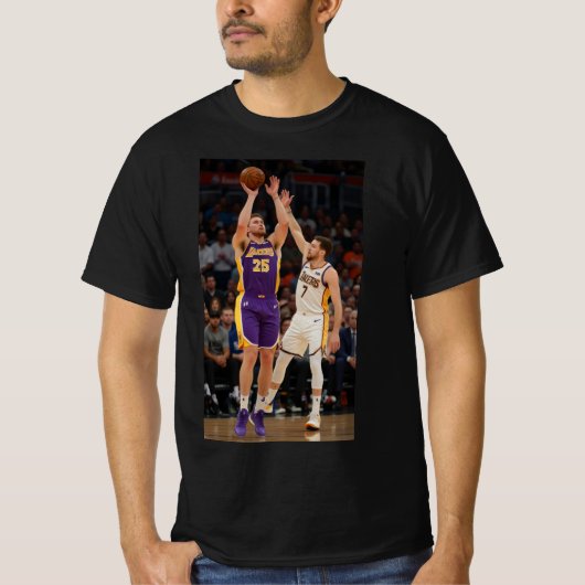 Basketball Hustle Tee : Dribble, T-shirt Shoot (Devant)