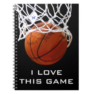 Basketball I Love Ce Carnet De Jeu