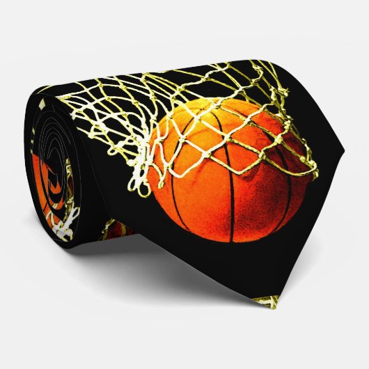 Basketball I Love Stropdas (Opgerold)