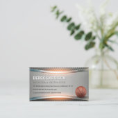 Basketball Instructor | Coach | Trainer Visitekaartje (Staand voorkant)