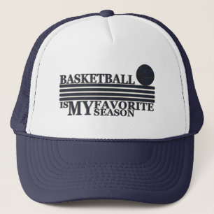 Basketball is mijn favoriete seizoen trucker pet