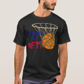 Basketball is niets anders dan basketbal met mandj t-shirt (Voorkant)
