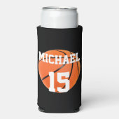 Basketball Jouw naam (Seltzer Voorkant)