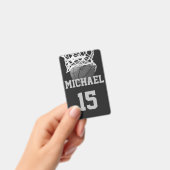 Basketball Jouw naam Badge (Handheld)