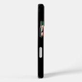 Basketball Jouw naam Black White Red Case-Mate iPhone Case (Achterkant / Rechts)