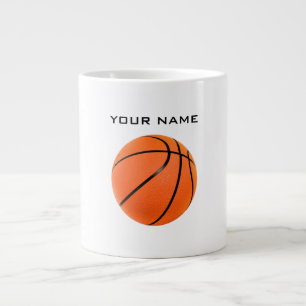 Basketball Jouw naam Extra Grote Beker