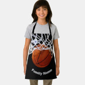 Basketball Jouw naam Schort (Insitu)