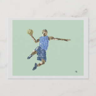 #Basketball #Jump Briefkaart
