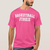 Basketball Junkie T-shirt (Voorkant)