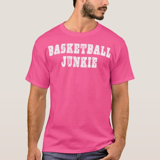 Basketball Junkie T-shirt (Voorkant)