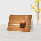 Basketball Kaart (Gele Bloem)