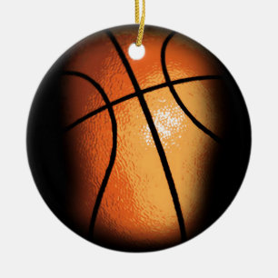 Basketball Keramisch Ornament