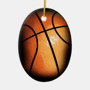 Basketball Keramisch Ornament