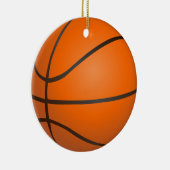 Basketball Keramisch Ornament (Rechts)