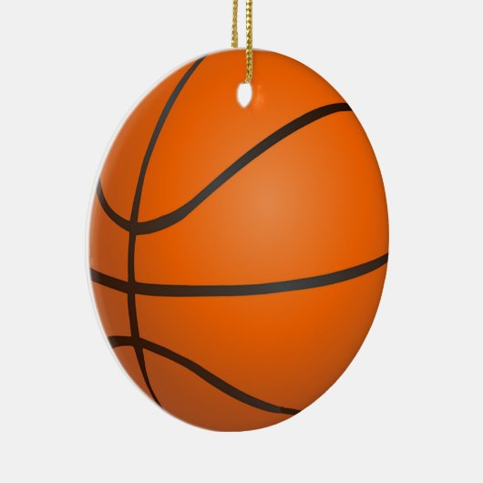 Basketball Keramisch Ornament (Rechts)