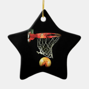 Basketball Keramisch Ornament