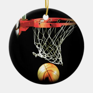 Basketball Keramisch Ornament