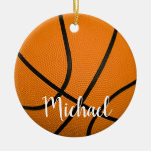 Basketball Keramisch Ornament
