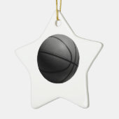 Basketball Keramisch Ornament (Links)