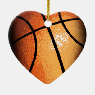 Basketball Keramisch Ornament
