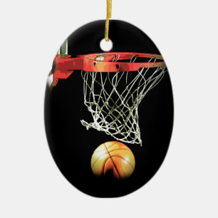 Basketball Keramisch Ornament