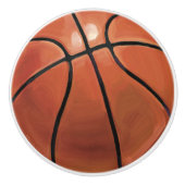 Basketball Keramische Knop (Voorkant)