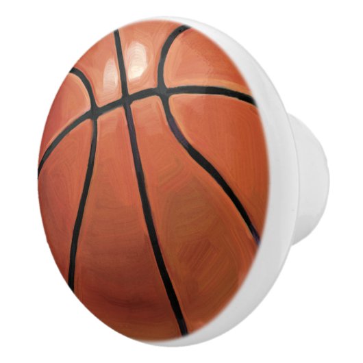 Basketball Keramische Knop (Rechts)