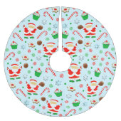 Basketball-kerstborstel Polyester Tree Skirt Kerstboom Rok (Voorkant)