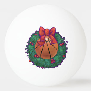 Basketball Kerstmis Pingpongballen