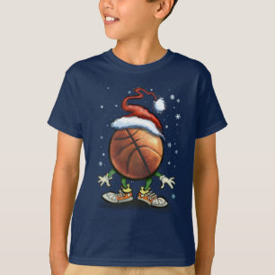 Basketball Kerstmis T-shirt