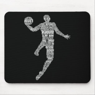 Basketball Kinder jongens Mannen Muismat